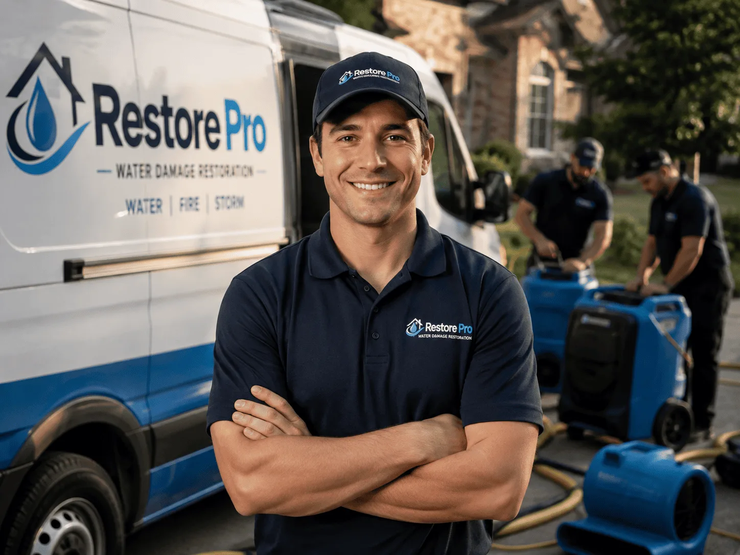 Water Damage Restoration company in Brisbin, PA